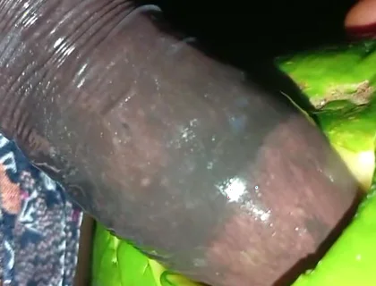 Stroking My Black Dick.