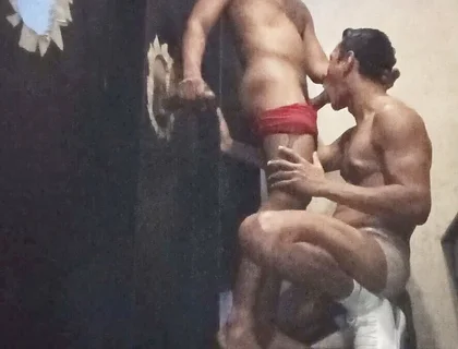 Black and White in Glory Hole