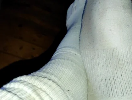 Sports Shoes and White Socks Look Like Viagra