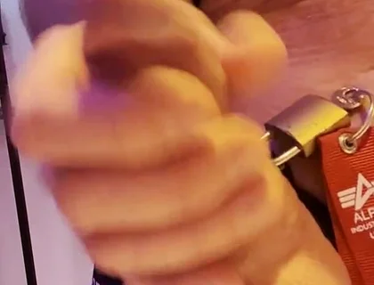Sub Puppy Explodes Cum After Release of His Chastity Cage