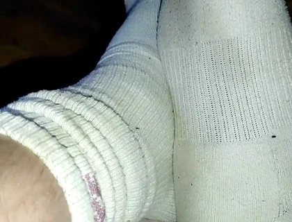 Sports Shoes and White Socks Look Like Viagra