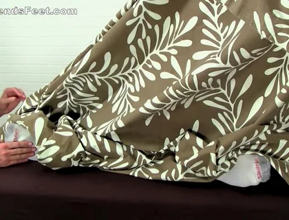 Clark's Socks & Bare Feet Worshiped at Myfriendsfeet