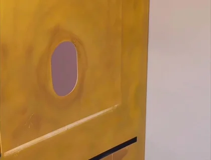 His First Gloryhole Visit Ends in a Geyser-like Cum Fountain