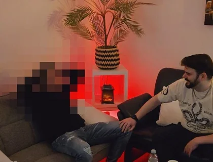Straight Divorced Uber Driver Comes Back for Help and a Discreet Couch Visit