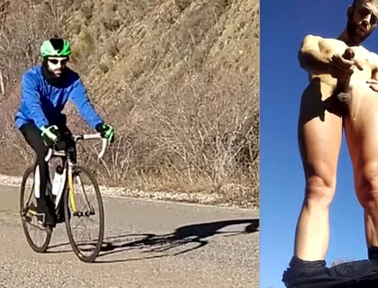 I Went Cycling and I Ended up Jerking off