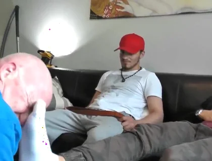germany master Socks licking