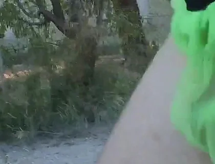 My Thong Rips While Running and I Get Caugh Nude by a Cyclist