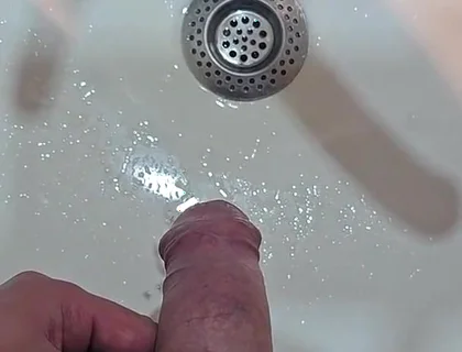 Morning Pee - Big Hard Dick