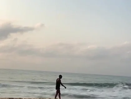 Still on Beach Having Good Time Alone