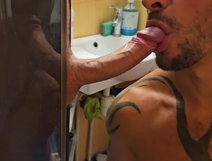 Sucked in the Shower