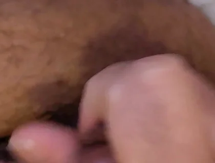 Solo Cum, with Anal Play