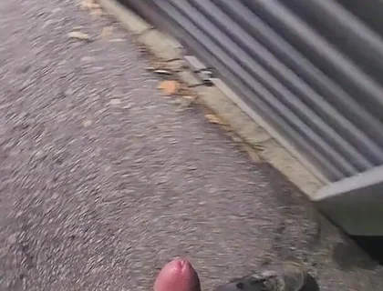 One Last Jerk at the Old Storage Unit.