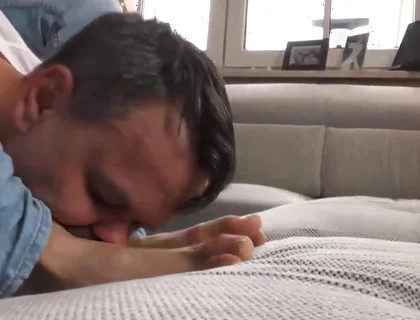 German master foot licking