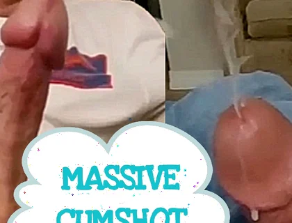 Massive Cumshot From Big Cock Sixxbig