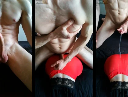 Massive Fountain Cumshot Spreads Around My Big Ass Toy