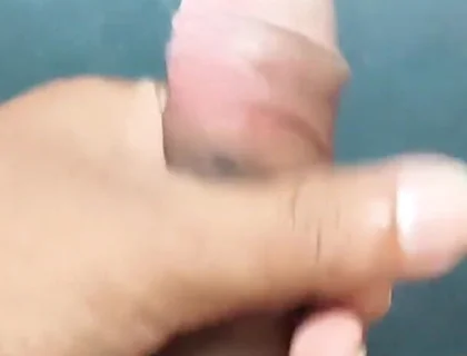 Cock Tease Home Alone Masturbate Polo POV