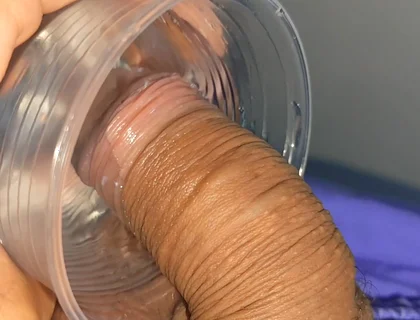 Mysterious Solution Inserted Into the Wrinkled Cock.