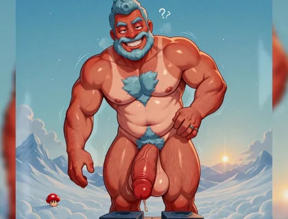 Hunk Super Mario Inspired Italian Nude Ai Men