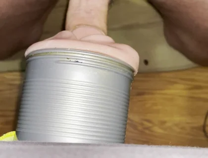 Deep Fucking My Fleshlight