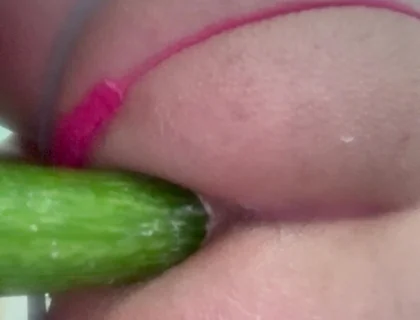 Riding Dildo Deep in My Ass Begging to Fill Him up