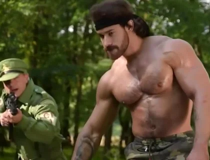 Fashionable Hunk Captured