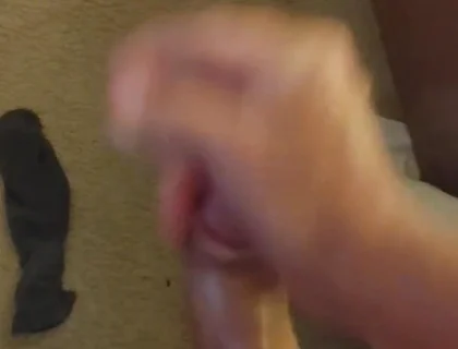 Cumming Hard Watching Some Porn