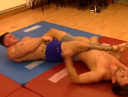 Aaron Vs Matt Submission Wrestling