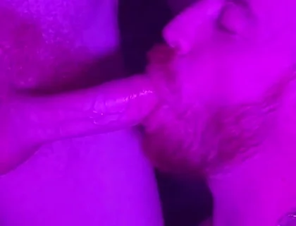 Bottom Throat Used by Hot Eight Inch Dom Top