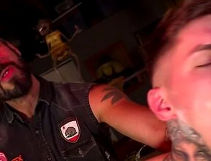 Romeo Davis Big Dick Slides Inside Zak Bishop Horny Asshole