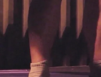 Risky Nighttime Public Jackoff