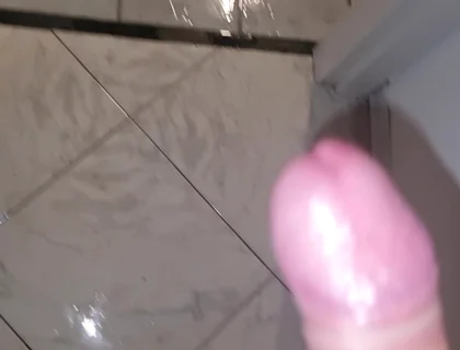 Friend in Shower 1 My Cock Couldn't Resist - Moaning and Handjob for My Best Friend