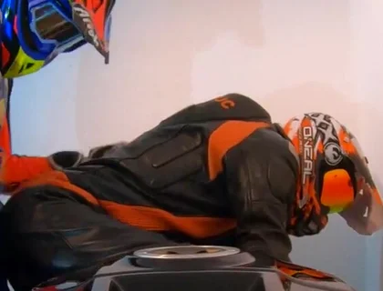 Biker boys gear fucking