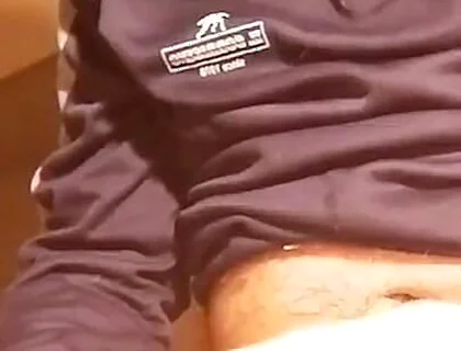 Marlon Brando's Lookalike Cums and Swears Like Crazy!