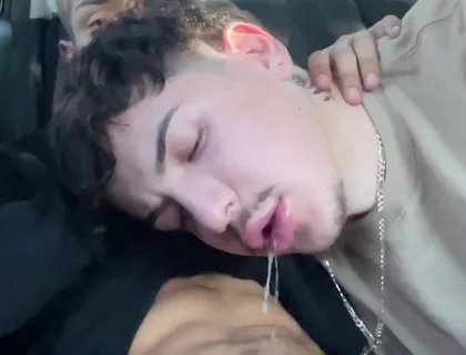 Head Road Sucking Twink Sucked Dry!