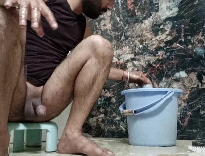 Desi Bathroom Cleaning