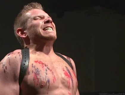 Alex Adams Endures the Cock, Balls and Ass Torment