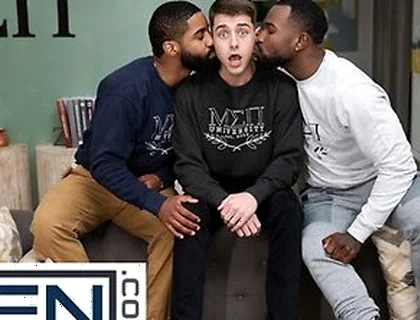 Denzel Welcomes His New Roommate Joey Mills In The Best Way By Fucking His Twink Ass