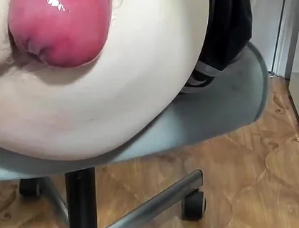 A Piece of Intestine Hangs From a Young Ass