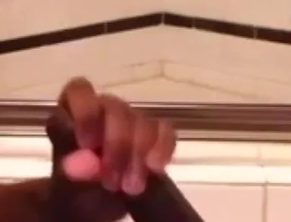 Wanking my big dick huge cumshot