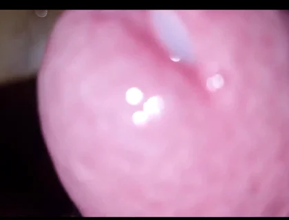 Twice Cumshots with a Hard Cock and Interruption of the First Orgasm