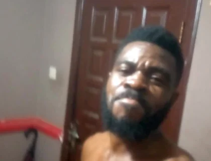 In African Gay Guy Was Hurny for the Day