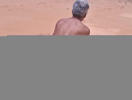 Ladysilva on the Beach in Bikini Enjoying a Sun on Her Hot Ass