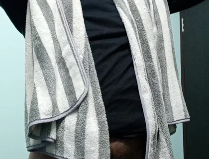 Indian Desi Man Enjoy Shower and Masterbation Show with Neighbour Police Officer
