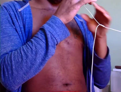 Kennie Jai Gets off Guy by Showing His Big, Fat, Dick!