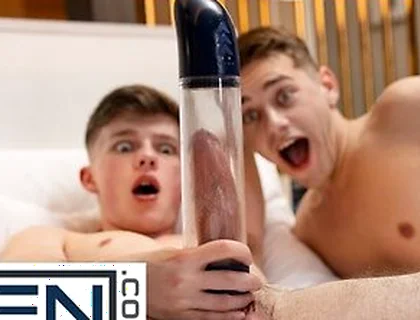 Jake Prestons Big Toy Adventure With Joey Mills And The Hot New Sex Gear Line
