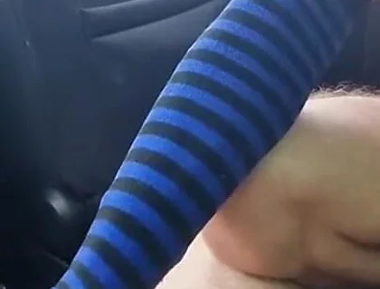 This Is a Shock - Stick Your Dick Deeper Into Me and Fuck Me on the Highway Until You Cum in My Ass, They Saw Us