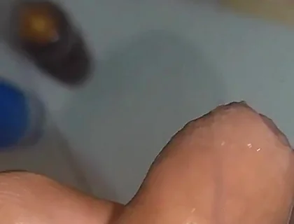 Increasing Phimosis Using Your Own Cum!
