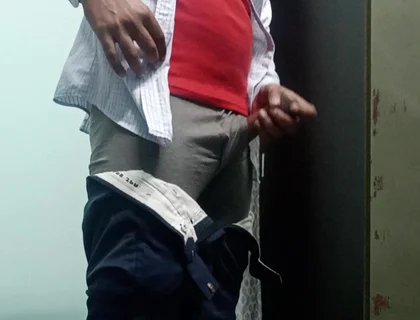 Indian Desi Man Enjoy with Stepfather and Police Officer Uncel Stepdaddy and Army Officer with Shower and Outdoor Park