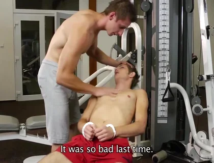Gym Buddies Get Rough On Weight Machine With Chris Young