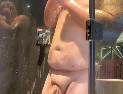 (final Cum) Bear Body Worship POV - Chubby Strong Fighter